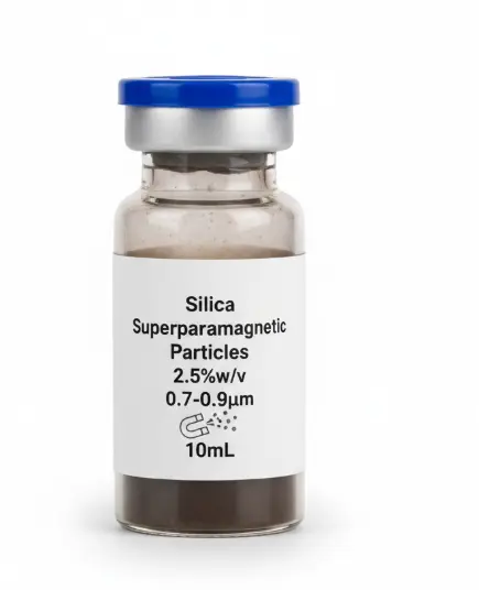 Silica Superparamagnetic Particles, 2.5%w/v, 0.7-0.9µm, 10mL